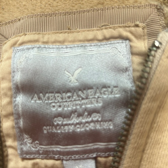 Vintage American Eagle Faux Fur Zippered Hood - Picture 4 of 5